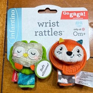 NWT —  WRIST RATTLES by Infantino